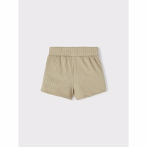 NAME IT Rib Shorts Nola Silver Sage